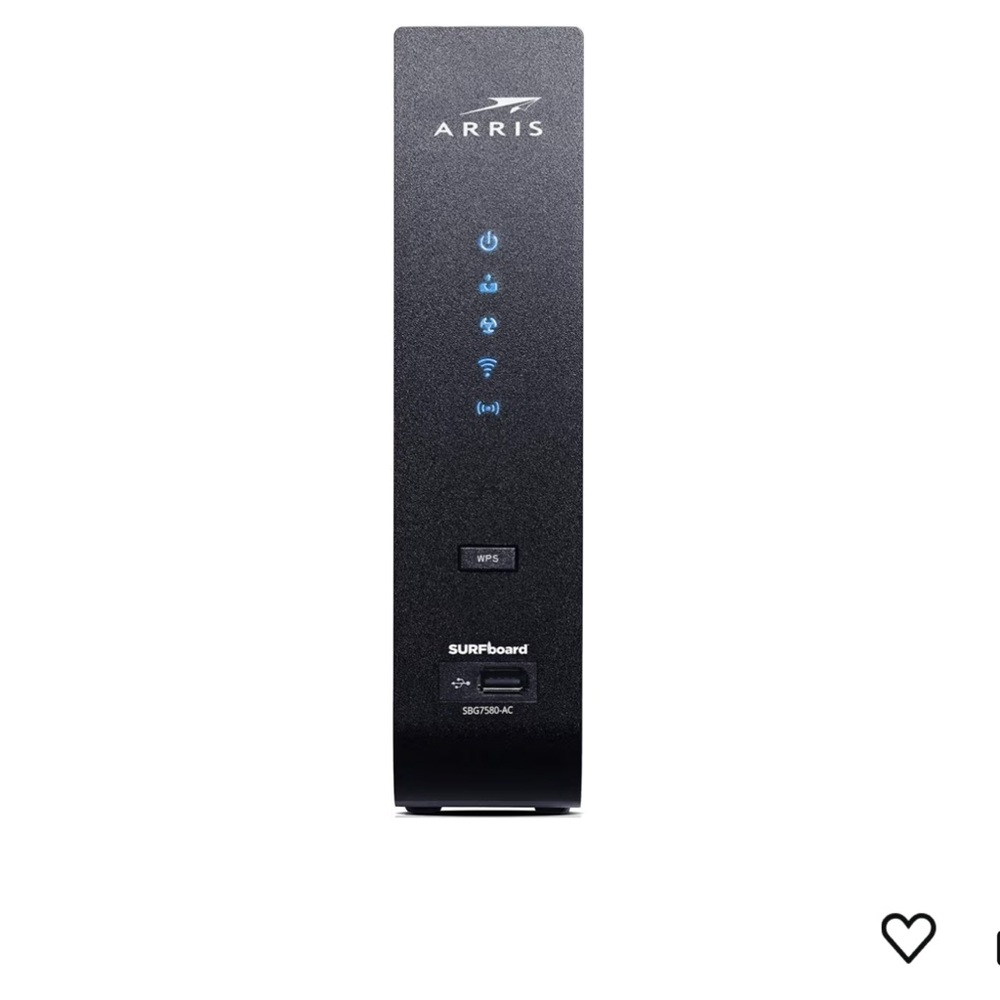 ARRIS SURFboard Black Modem SBG7580-AC